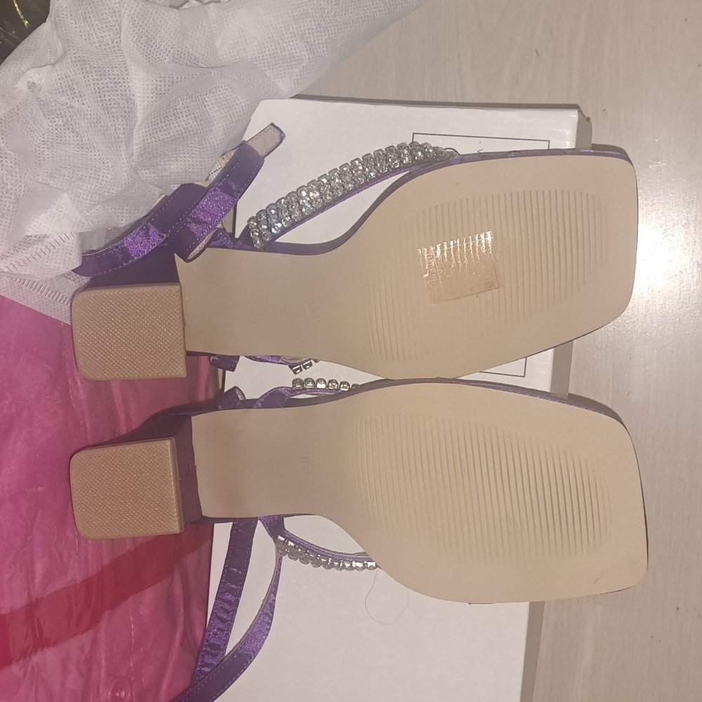 PURPLE SANDALS - Picture 4 of 6